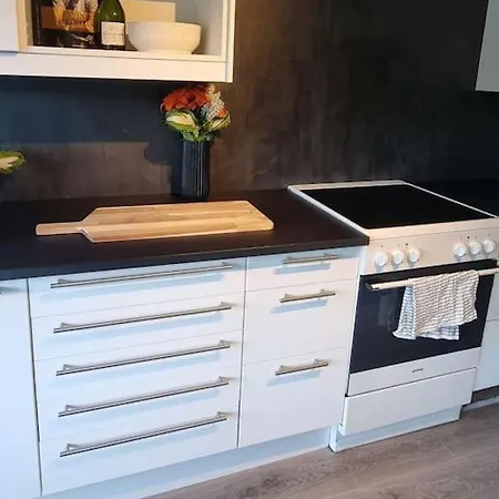 Apartment Stor Med To Balkonger Asker